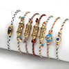 Stainless Steel And Titanium Steel Dopamine Bracelet With Geometric And Heart Pattern Electroplating