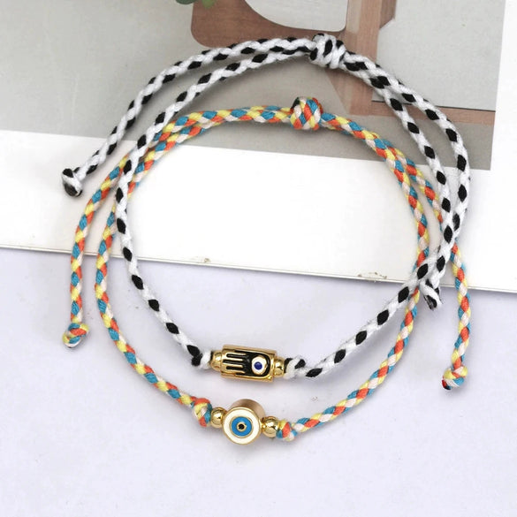 Stainless Steel And Titanium Steel Dopamine Bracelet With Geometric And Heart Pattern Electroplating