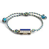 Stainless Steel And Titanium Steel Dopamine Bracelet With Geometric And Heart Pattern Electroplating