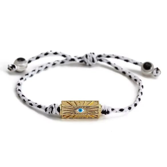 Stainless Steel And Titanium Steel Dopamine Bracelet With Geometric And Heart Pattern Electroplating