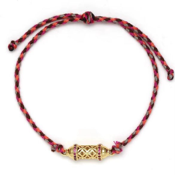 Stainless Steel And Titanium Steel Dopamine Bracelet With Geometric And Heart Pattern Electroplating