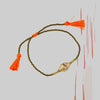 Stainless Steel And Titanium Steel Dopamine Bracelet With Geometric Pattern Copper Pendant Electroplating Unisex