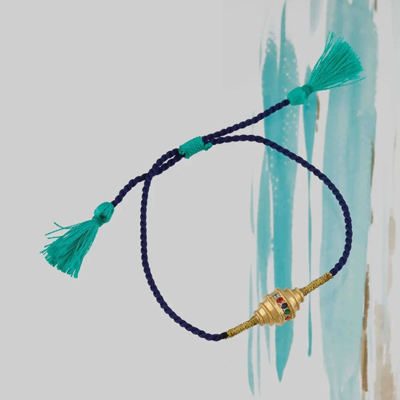 Stainless Steel And Titanium Steel Dopamine Bracelet With Geometric Pattern Copper Pendant Electroplating Unisex