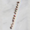 Stainless Steel And Titanium Steel Dopamine Necklace With Drop Shape Twelve Birthstone Pendants Electroplated Simple Minimalist Style Unisex
