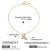Stainless Steel And Titanium Steel Freshwater Pearl Clavicle Chain Ins Style Electroplated
