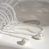 Stainless Steel And Titanium Steel Geometric Baroque Women's Necklace With Electroplating