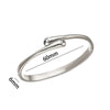 Stainless Steel And Titanium Steel Geometric Bracelet With Vacuum Furnace Electroplating