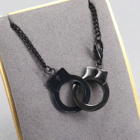 Stainless Steel And Titanium Steel Geometric Handcuffs Style Jewelry For Men And Women With Electroplating Treatment