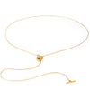 Stainless Steel And Titanium Steel Geometric Jewelry Dualuse Necklace And Bracelet With Electroplating And Ball Chain Style For Women