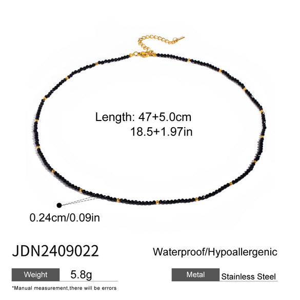 Stainless Steel And Titanium Steel Geometric Love Pendant Necklace For Women With Electroplating Treatment