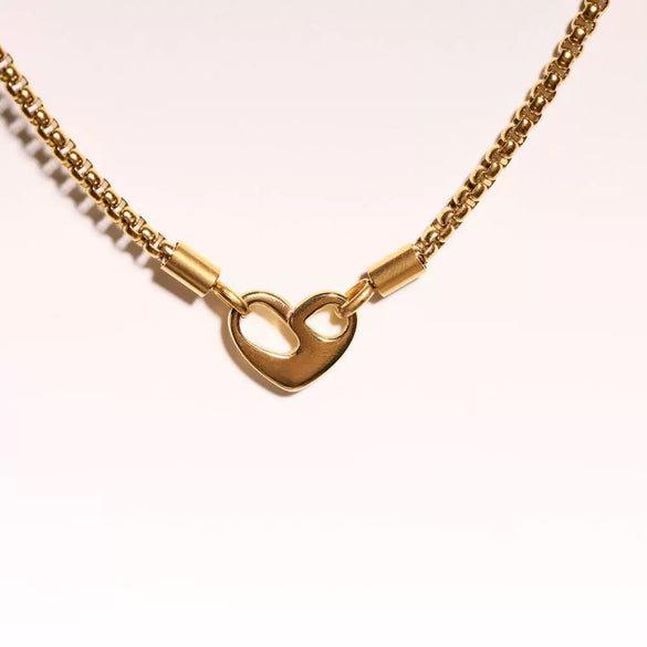 Stainless Steel And Titanium Steel Hand Painted Geometric Flower Pendant Necklace For Women With Electroplating