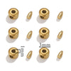 Stainless Steel And Titanium Steel Handmade Diy Totem Pattern Positioning Beads Clip Wire Buckle Jewelry With Electroplating Treatment