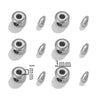 Stainless Steel And Titanium Steel Handmade Diy Totem Pattern Positioning Beads Clip Wire Buckle Jewelry With Electroplating Treatment