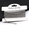 Stainless Steel And Titanium Steel Jewelry Accessories Tail Chain Extension Chain Bracelet And Necklace Extension Chain Electroplated And Handmade