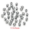 Stainless Steel And Titanium Steel Lantern And Curved Beads Vacuum Goldplated Electroplated Diy Handmade Jewelry Accessories Beads
