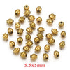 Stainless Steel And Titanium Steel Lantern And Curved Beads Vacuum Goldplated Electroplated Diy Handmade Jewelry Accessories Beads