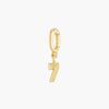 Stainless Steel And Titanium Steel Lucky Number Pendant Necklace With Letters And Text Pattern Electroplating And Vacuum Plating Process Fashion Style