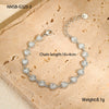 Stainless Steel And Titanium Steel Necklace And Bracelet With Heart Water Drop Bell Pattern Electroplated Fashion Style