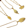 Stainless Steel And Titanium Steel Necklace Ushaped Retro Minimalist Style Electroplated