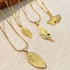 Stainless Steel And Titanium Steel Necklace Ushaped Retro Minimalist Style Electroplated