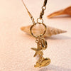 Stainless Steel And Titanium Steel Retro Minimalist Ushaped Necklace With Starfish Pearl Shell Tassel For Unisex