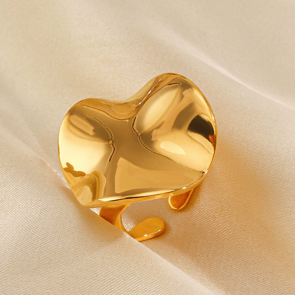 Stainless Steel And Titanium Steel Round Geometric Jewelry Suit With Electroplating For Women