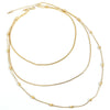 Stainless Steel And Titanium Steel Stacking Geometric Snake Bone Clavicle Chain For Women