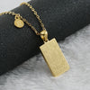 316L Stainless Steel And 316L Stainless Steel Twelve Constellations Pendant Necklace With Cross Chain And Electroplating