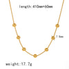 Stainless Steel And Titanium Steel Unisex Highend Necklace And Hand Jewelry With Ballbead And Snake Bone Chain Electroplating Design