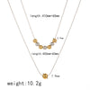 Stainless Steel And Titanium Steel Unisex Highend Necklace And Hand Jewelry With Ballbead And Snake Bone Chain Electroplating Design
