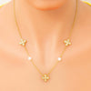 Stainless Steel And Titanium Steel Women's Collarbone Necklace Electroplated Fashion Minimalist Style