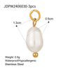 Stainless Steel And Titanium Steel Women's Heart Letter Pendant Necklace With Electroplating