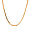 Stainless Steel And Titanium Steel Women's Necklace With Electroplating Nonfading Regular Chain Style