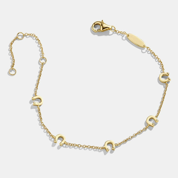 Stainless Steel And Titanium Steel Women's Simple Style Bracelet With Heart Shape And Electroplating Featuring Love Devil's Eye Cross And Four Leaf Clover Elements