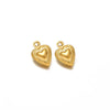 Stainless Steel Angel Heart Corn Hollow Pendant Accessories For Ladies Jewelry Diy