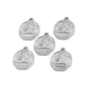 Stainless Steel Angel Pendant Necklace Electroplated Jewelry Accessories