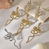 316L Stainless Steel Animal Shaped Electroplated Hand Jewelry Ring