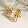 Stainless Steel Animal Starfish Electroplated Women's Ear Bone Clip Jewelry