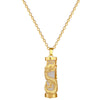 Stainless Steel Animal Zodiac Cartoon Style Pendant Necklace For Women And Men