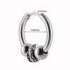 Stainless Steel Animal Zodiac Geometric Leaf Snakeshaped Skull Ear Buckle Earrings And Ear Bone Ring With Electroplating