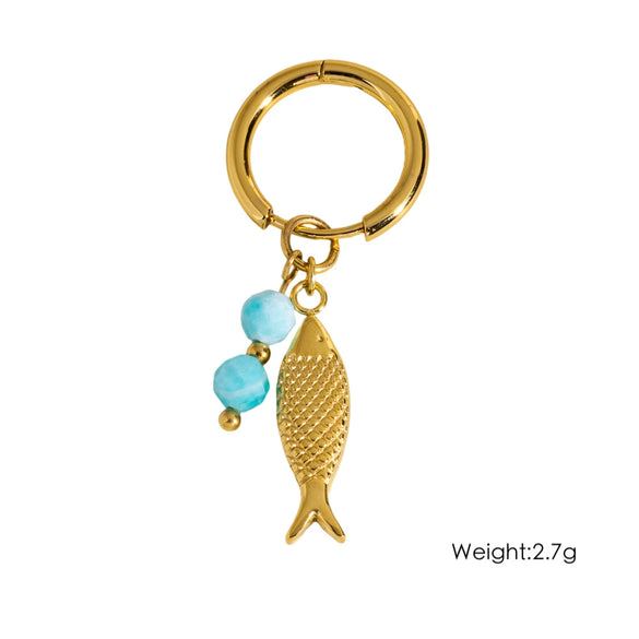 Stainless Steel Animal Zodiac Original Design Electroplated Women's Earrings