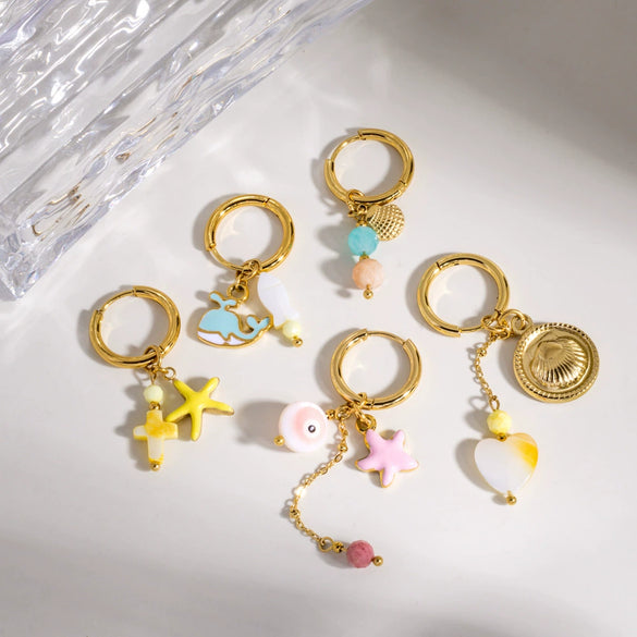 Stainless Steel Animal Zodiac Original Design Electroplated Women's Earrings