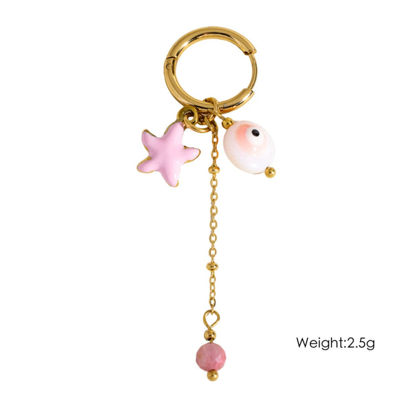 Stainless Steel Animal Zodiac Original Design Electroplated Women's Earrings