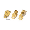 Stainless Steel Antiallergy Electroplated Diy Handmade Ear Clip Jewelry