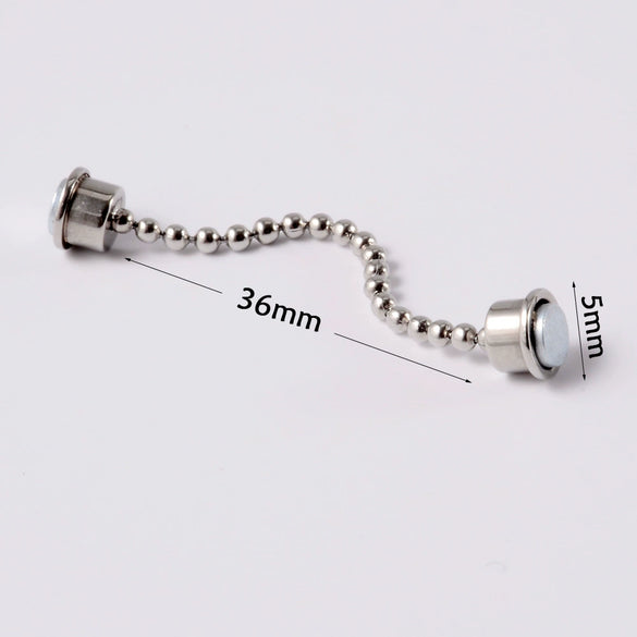 Stainless Steel Antler Pattern Electroplated Round Ball Conical Ball Magnetic Nose Ring Piercing Earrings Unisex