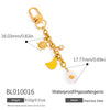 Stainless Steel Bag Chain Jewelry Accessories Electroplated Minimalist Style