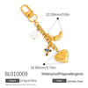 Stainless Steel Bag Chain Jewelry Accessories Electroplated Minimalist Style