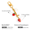 Stainless Steel Bag Chain Jewelry Accessories Electroplated Minimalist Style