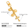 Stainless Steel Bag Chain Jewelry Accessories Electroplated Minimalist Style