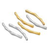 Stainless Steel Bamboo Elbow Pendant Vacuum Plating Casting Jewelry Accessories